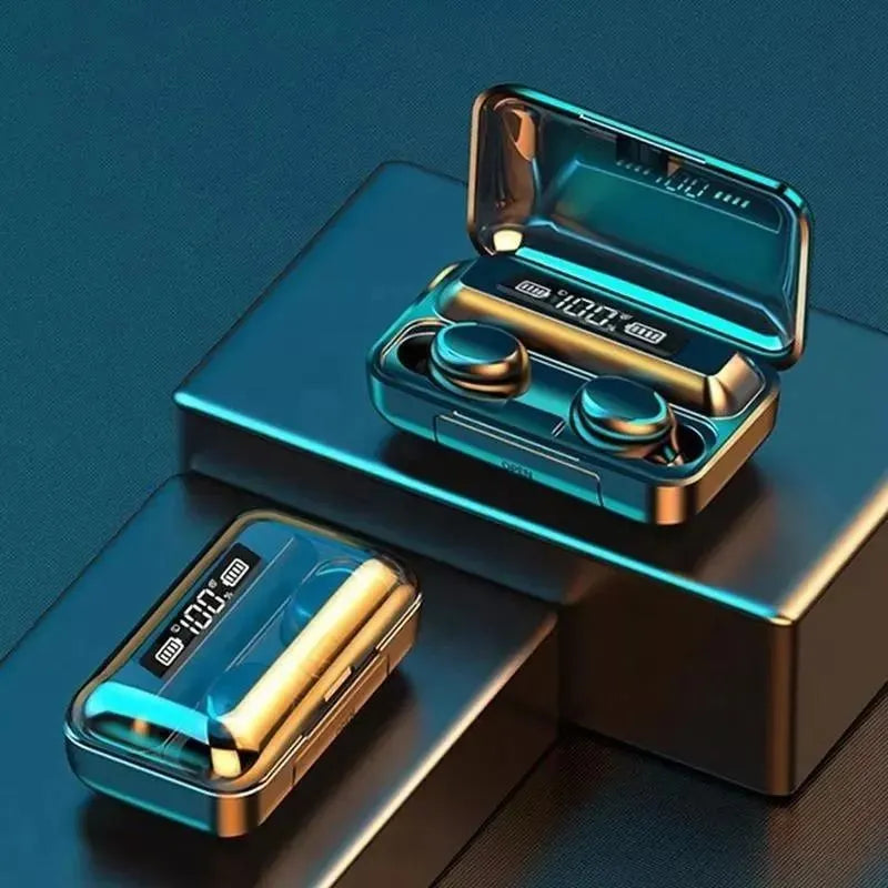 M10 & M90 TWS Airpods _ with Super Sound & High Quality Touch Sensors True Stereo Headphones with Built in Mic 10m Transmission Bluetooth Wireless Earbuds , Sport Headset for all Bluetooth Smart devices.