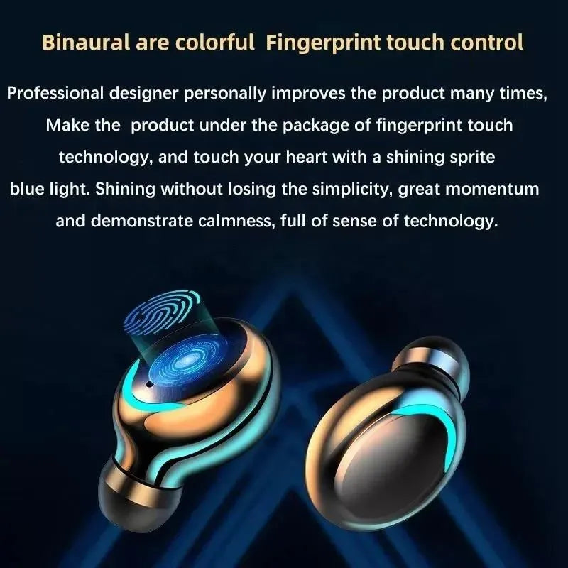 M10 & M90 TWS Airpods _ with Super Sound & High Quality Touch Sensors True Stereo Headphones with Built in Mic 10m Transmission Bluetooth Wireless Earbuds , Sport Headset for all Bluetooth Smart devices.