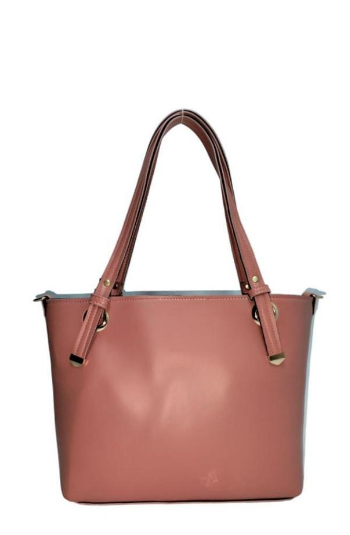 women's leather plain shoulder bag