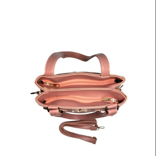 women's leather plain shoulder bag