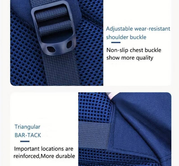 Unisex nylon casual backpack