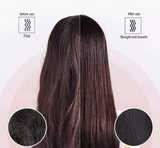 Professional hair straightener brush