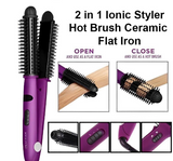 2 in 1 hair straightener and curler