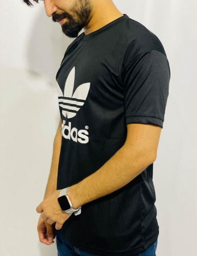 1 PCs men stitched printed t shirt