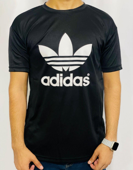 1 PCs men stitched printed t shirt