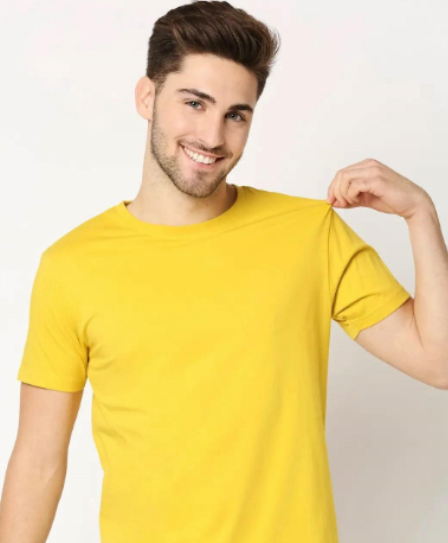 Men's stitched round Nick t shirt
