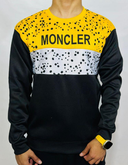1 PCs men stitched fleece  printed shirt