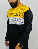 1 PCs men stitched fleece  printed shirt