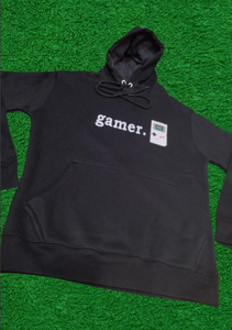 1 PCs men stitched fleece printed hoodie