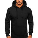 1 PCs men's stitched fleece plain hoodie