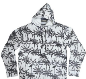 1 PCs men's stitched fleece printed hoodie
