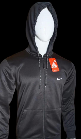 1 PC men's stitched fleece plain hoodie