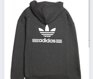 1 PC men's stitched fleece plain hoodie