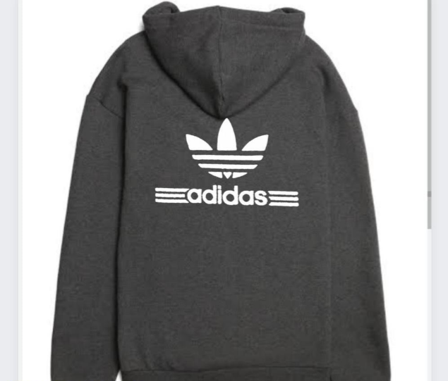 1 PC men's stitched fleece plain hoodie