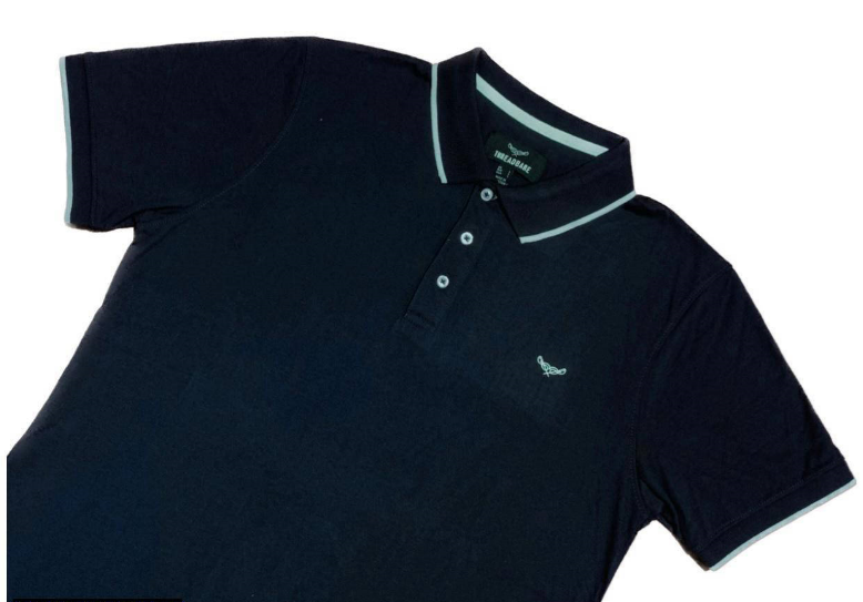 1 PC men's stitched cotton plain Polo shirt