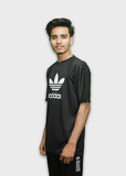 Men stitched half sleeve T shirt
