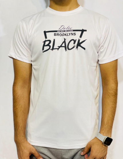 1 PC men's stitched jersey printed T shirt