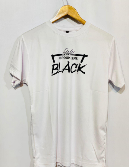 1 PC men's stitched jersey printed T shirt