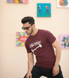 1 PC men's stitched cotton jersey printed T shirt