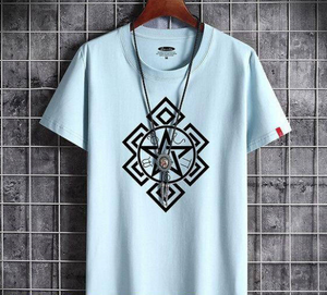 1 PC men's stitched polyester T shirt