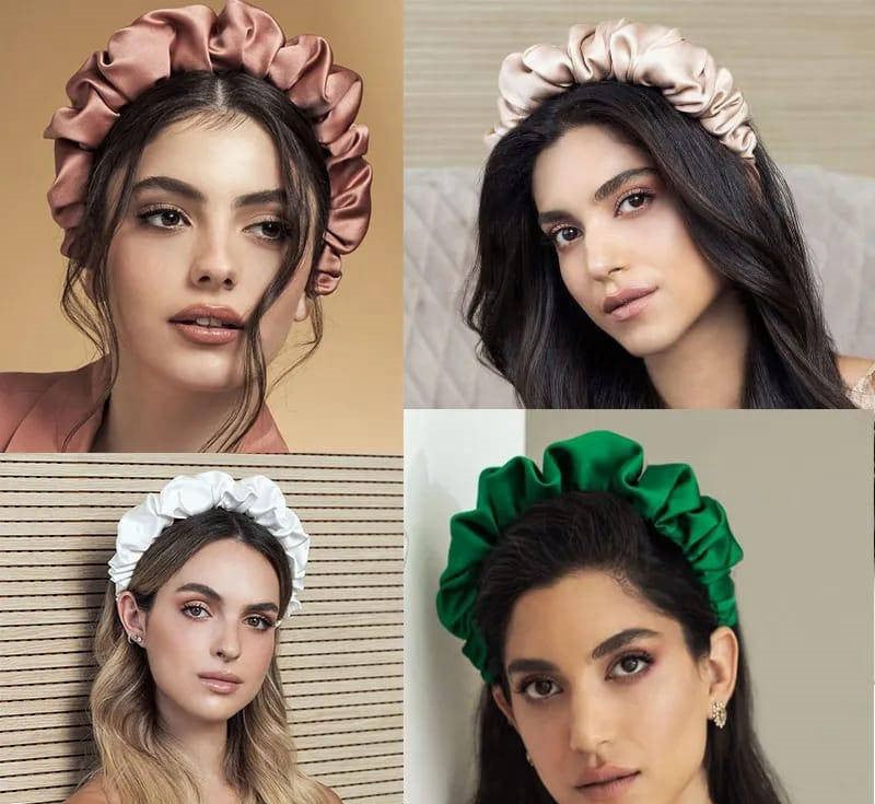 Women fashion scrunchy hair band