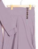 2 pcs women's stitched grip plain suit
