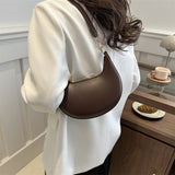 High-end Niche Design Black Bag Women's 2025 New Fashion Shoulder Handbag