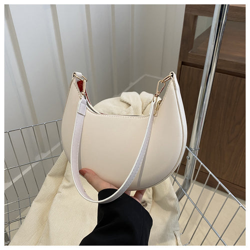 High-end Niche Design Black Bag Women's 2025 New Fashion Shoulder Handbag