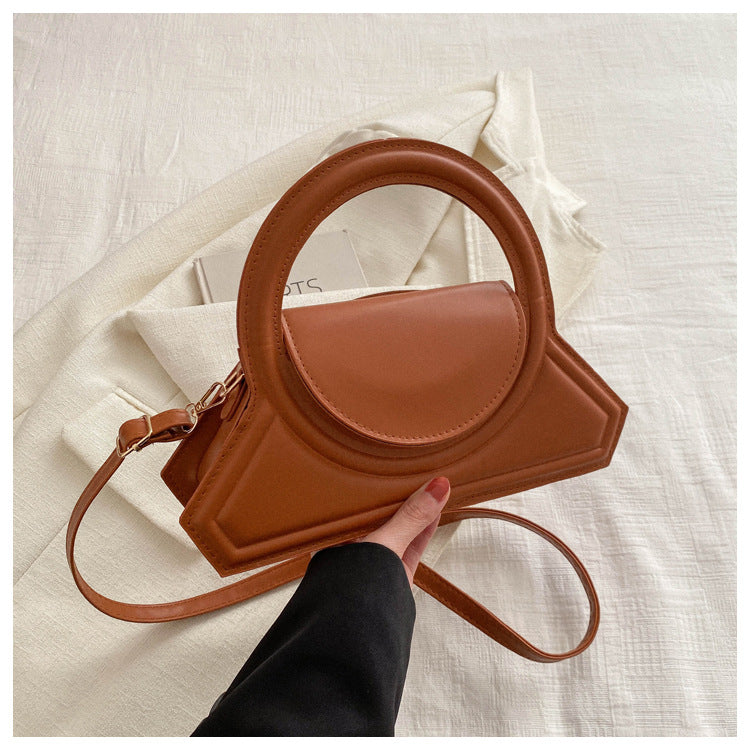 High Texture bag 2025 New versatile retro small square bag versatile women's messenger bag personalized women's bag wholesale