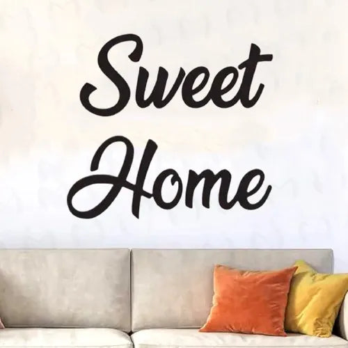 Lifestyle Glory Brand Butterflies and Sweet Home 3D Wooden Wall Clock I Wooden Wall Clock I Wall Clocks I Wall Clock For Bedroom I Wall Clock for Room I Wooden Wall Clock I Wooden Clock I Clocks I Clock