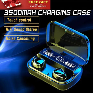 M10 TWS Earphones Wireless Earphone Bluetooth, ANC, Waterproof Earbuds