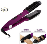 2 in 1 hair straightener and curler